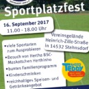 Sportplatz Fest des RSV am 16.09.